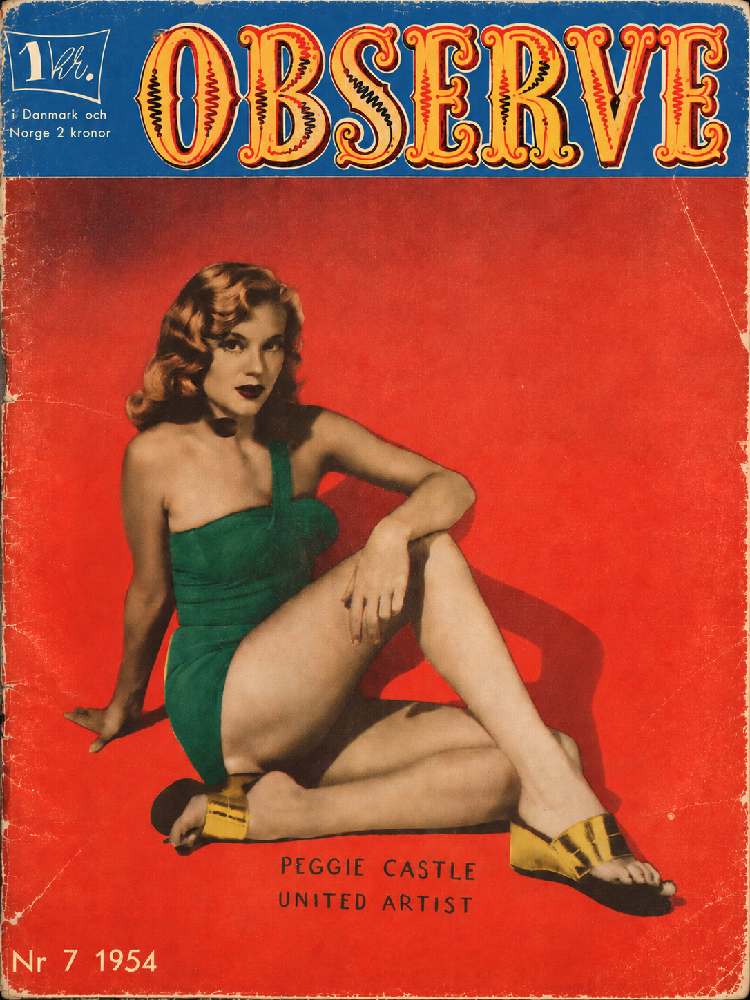 OBSERVE — vintage 1954 magazine cover